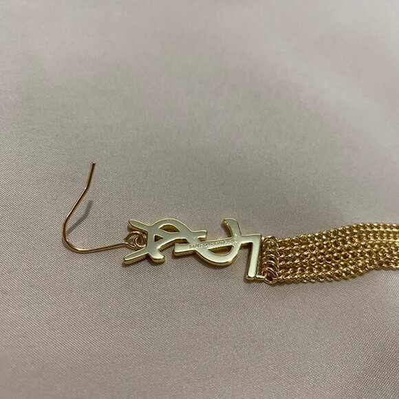 Yves Saint Laurent Tassel Earrings - Picture 4 of 7